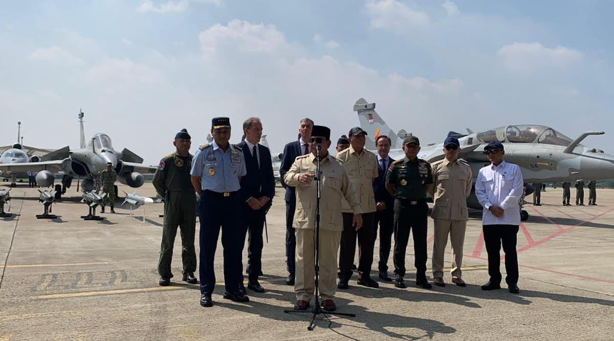 Tambah 6 Jet Tempur Rafale, Prabowo: Tonggak Peningkatan Kekuatan Pertahanan