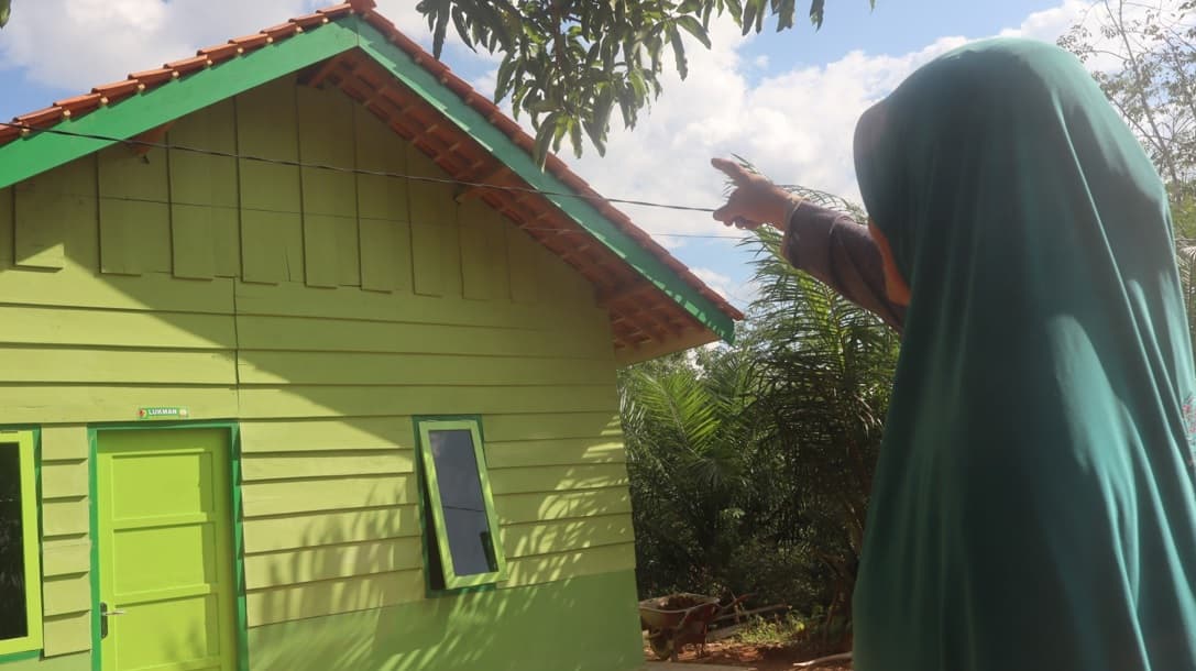 Program Gentengisasi Presiden, TNI Sulap Rumah Warga Tidak Layak Huni di Jambi