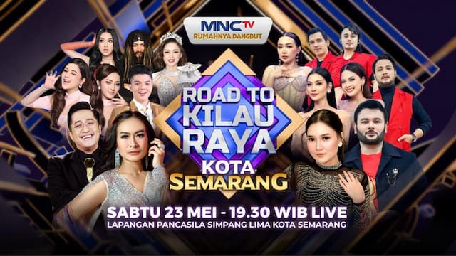 Nella Kharisma Bakal Goyang Road To Kilau Raya di Semarang