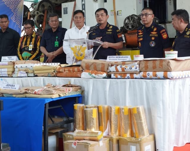 BAIS TNI dan Bea Cukai Bongkar Sindikat Pita Cukai Ilegal, Kerugian Capai Rp570 Miliar