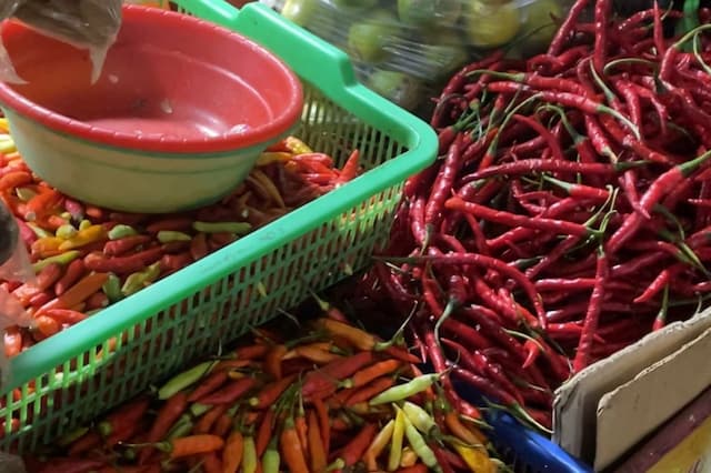 Harga Cabai Naik Tembus Rp90.000, Masyarakat Menjerit: Gila Banget