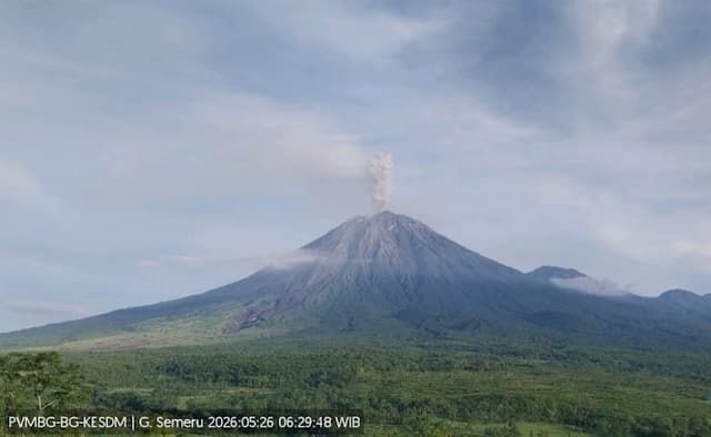 Breaking News! Gunung Semeru Meletus, Muntahkan Abu Vulkanik hingga 1.000 M Breaking News! Gunung Semeru Meletus, Muntahkan Abu Vulkanik hingga 1.000 M