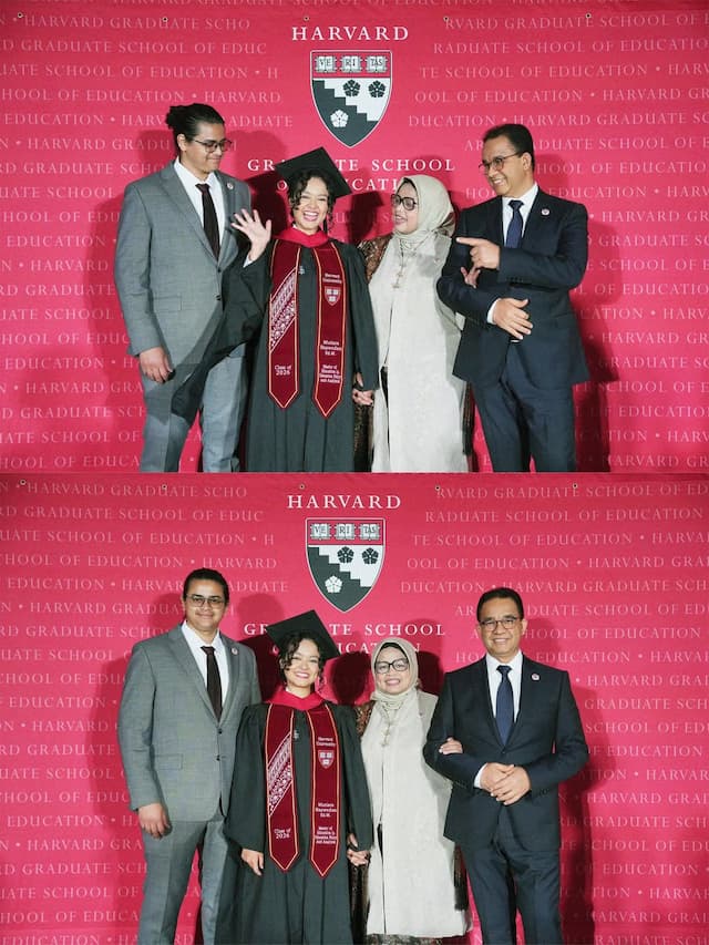 Selamat! Mutiara Annisa Baswedan Wisuda di Harvard, Anies: Masa Penuh Perjuangan Itu Tuntas