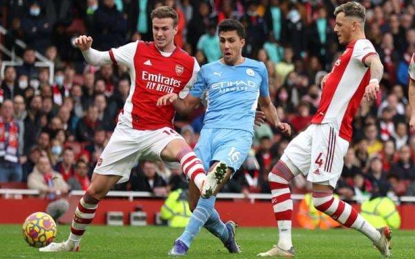 Hasil Arsenal Vs Man City: Rodri Cetak Gol Telat, The Citizens Gebuk 10 Pemain Gunners
