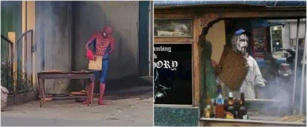 13 Gaya nyeleneh orang jualan, lucunya bikin pembeli auto heran