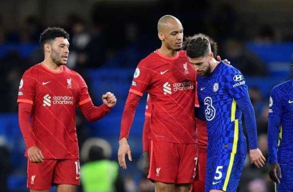 Hasil Liga Inggris 2021-2022 Semalam: Liverpool vs Chelsea Berakhir Antiklimaks