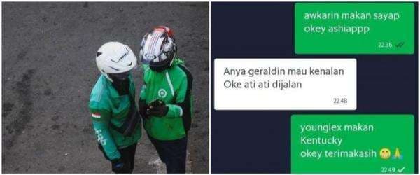 11 Chat lucu adu pantun driver ojek online, endingnya ngeselin