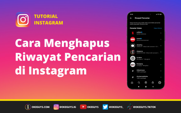 Cara Menghapus Riwayat Pencarian di Instagram