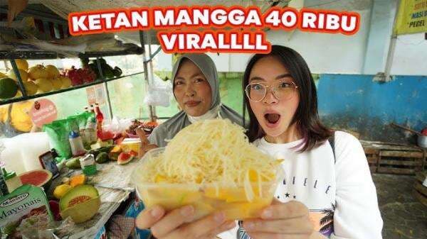 MGDALENAF Review Ketan Mangga Lampung Viral di TikTok, Ini Alamat dan Lokasi Lengkapnya