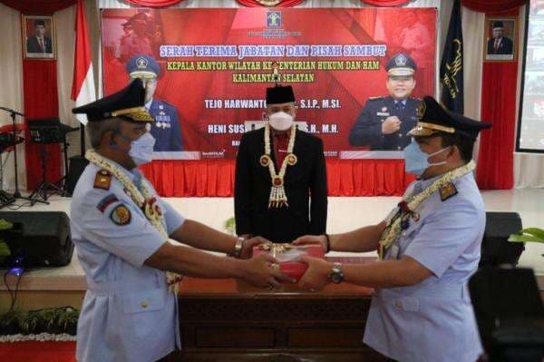 Resmi, Kepala Kanwil Kemenkumham Kalsel Diganti Resmi, Kepala Kanwil Kemenkumham Kalsel Diganti