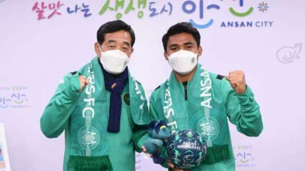 Resmi! Asnawi Mangkualam Perpanjang Kontrak di Ansan Greeners