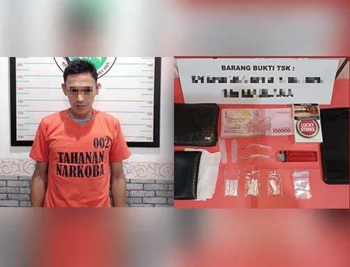 Simpan Sabu, Eks Honorer Sungai Danau Disergap John Lee CS di Banua Asam HST