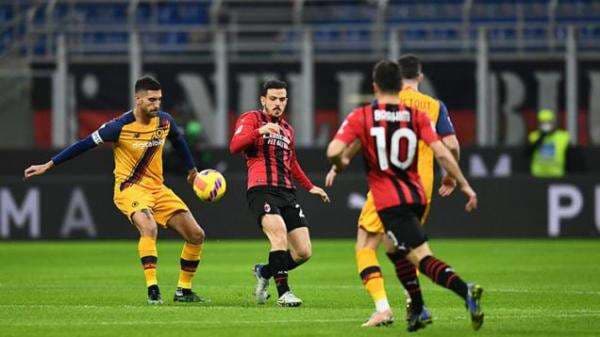 Hasil Pertandingan Liga Italia AC Milan vs AS Roma: Rossoneri Menang Telak