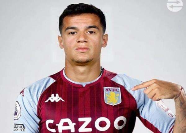 Philippe Coutinho Resmi ke Aston Villa, Siap Gebrak Liga Inggris Lagi dengan Steven Gerrard