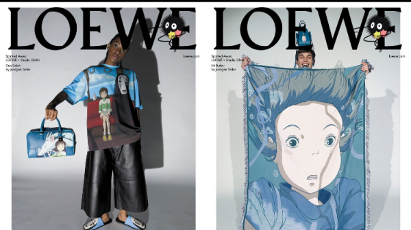 Rumah Mode Spanyol RIlis Koleksi Kolaborasi Animasi Jepang "Spirited Away"