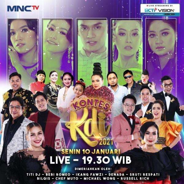5 Kontestan Berduet dengan Para Penyanyi Top di Panggung Kontes KDI 2021 Besok Malam