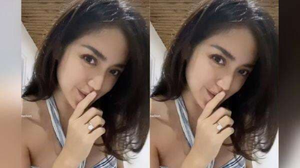 Seksinya Jessica Iskandar Joget Pakai Bra dari Kain Lilit, Pamer Baby Bump Gemesin!