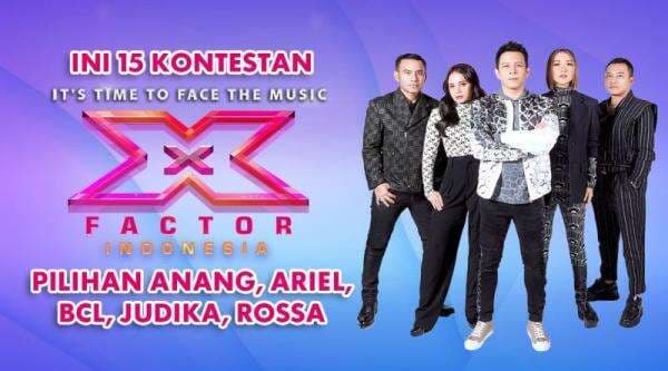 Ini 15 Kontestan X Factor Indonesia Pilihan Anang, Ariel, BCL, Judika, Rossa