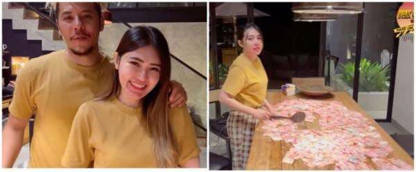 Ikuti tren, 9 momen keluarga Via Vallen gelar game serok uang