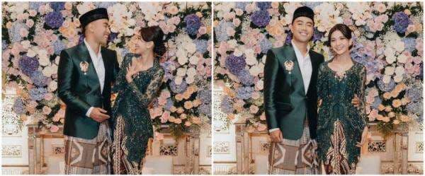 Akad nikah adat Sunda, 5 detail penampilan Vidi Aldiano & Sheila Dara