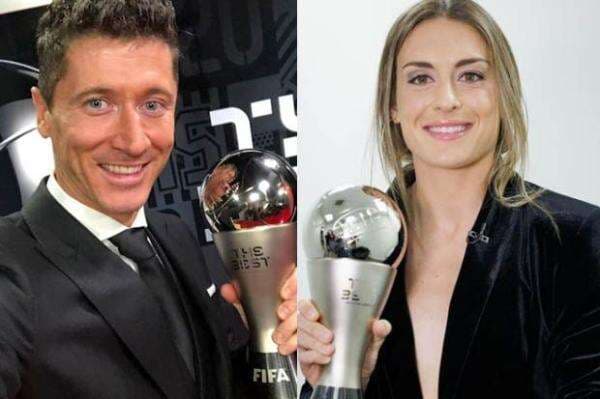 Lewandowski dan Putellas Terbaik, Ini Daftar Lengkap Pemenang The Best FIFA Awards 2021