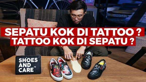 Sepatu Lokal Kolaborasi dengan Seniman Tato, dr Tirta: Perfect Tanpa Minus
