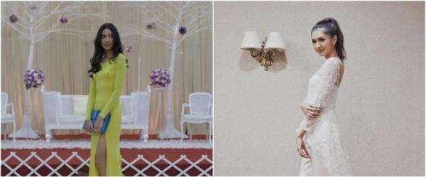 11 Gaya Mikha Tambayong saat kondangan, outfit di nikahan Vidi memukau