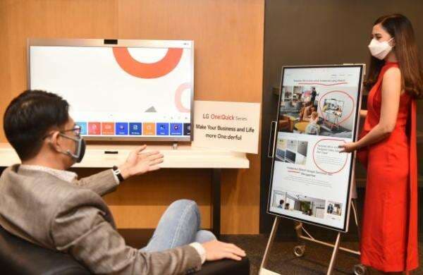 LG One:Quick Series, Solusi Rapat Jarak Jauh Mewah ala LG