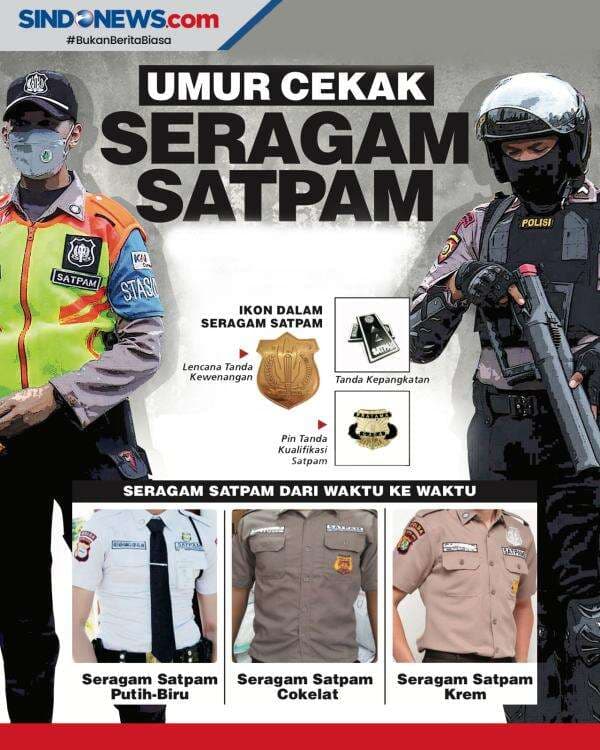 Dianggap Membingungkan Masyarakat, Seragam Satpam Akan Diganti