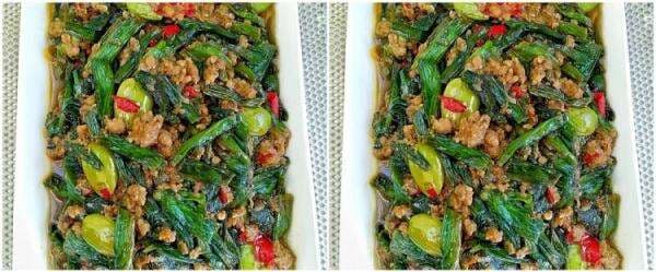 Resep tumis genjer oncom bumbu kencur, nikmat dan sederhana