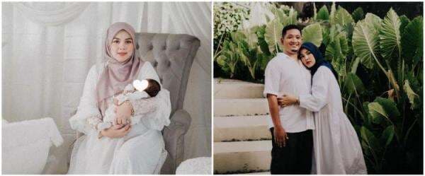 Suami meninggal, ini 9 momen haru Ratu Annisa gelar akikah anak ke-4