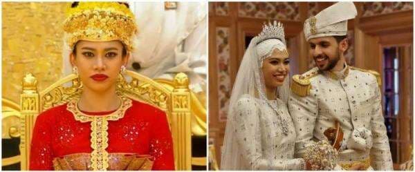 11 Potret pernikahan putri sultan Brunei Darussalam, dirayakan 10 hari