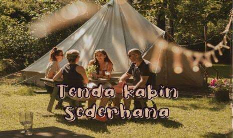 Lima Desain Tenda Glamping untuk Liburan