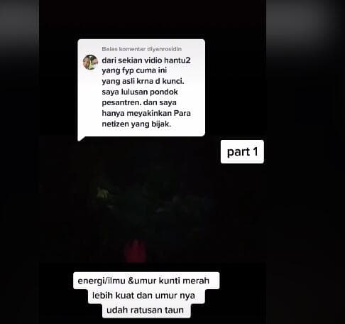 Viral Kuntilanak Merah Berwajah Rusak dan Bau Busuk Muncul di Tengah Hutan