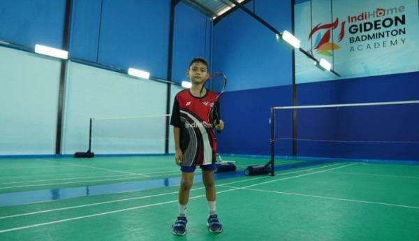 Neuro Ean Jogie Sinaga, Calon Atlet Badminton Masa Depan Binaan IndiHome Gideon Badminton Academy