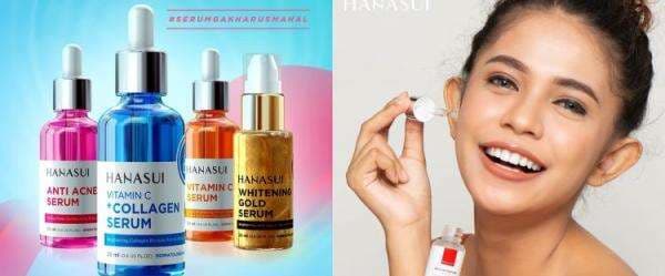 7 Serum Hanasui dan manfaatnya, dari melembapkan hingga cerahkan wajah