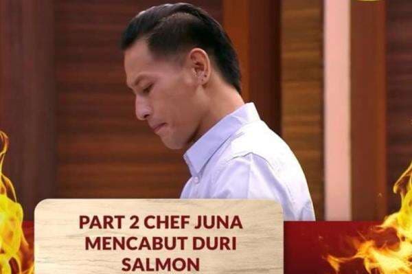 Chef Juna Pamer Skill di MasterChef Indonesia 9, Peserta Ditantang Olah Ikan Salmon