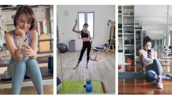 Potret Artis Cantik saat Nge-Gym