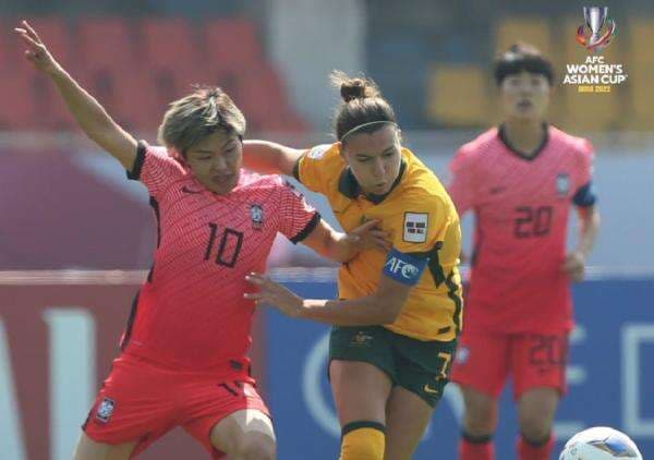 Hasil Perempatfinal Piala Asia Wanita 2022: Kejutan, Timnas Putri Australia Kalah 0-1 dari Korea Selatan