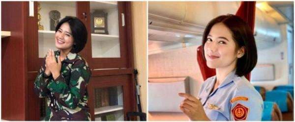 11 Pesona Serda Nabila, pramugari pesawat RI 1 dan duta pariwisata