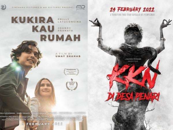 `Kukira Kau Rumah` hingga `KKN di Desa Penari`, Ini Daftar Film Indonesia Terbaru yang Tayang di Bioskop