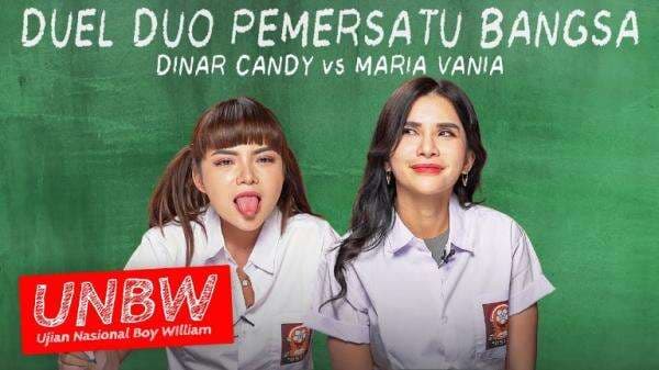 Dinar Candy VS Maria Vania Diadu Boy William di UNBW