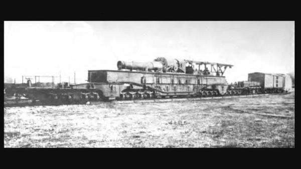 Meriam Raksasa yang Digunakan saat Perang Dunia II