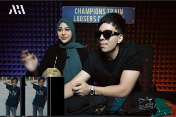 Aurel Hermansyah Jijik Lihat Foto Jadul Atta Halilintar saat Jualan Sim Card, Pose di Malaysia