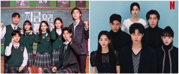 11 Potret pemain All of Us Are Dead di balik layar, kompak dan seru