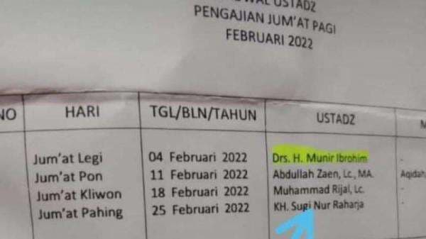 Isi Pengajian di Purbalingga Gus Nur Ditulis Bergelar KH, Netizen: Itu Singkatannya Kadrun Halu