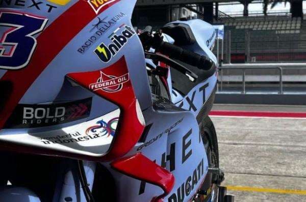 Keren! Logo Wonderful Indonesia Mejeng di Motor MotoGP 2022