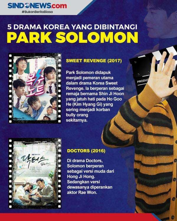 Berikut ini Drama Korea yang Pernah Dibintangi Park Solomon