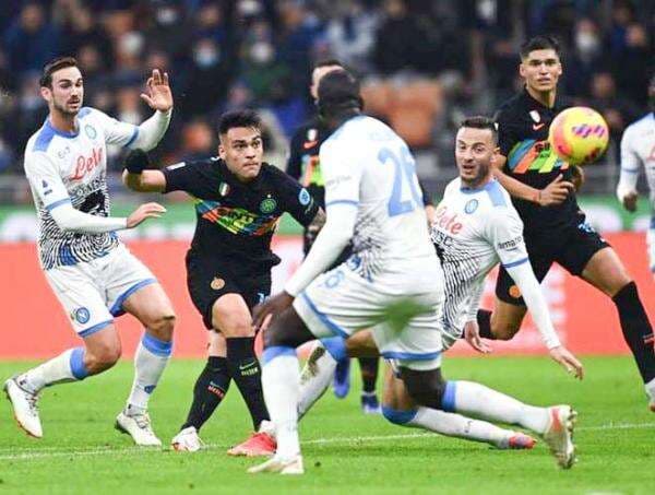 Jadwal Liga Italia: Inter Milan Dijamu Napoli, AC Milan Diuntungkan