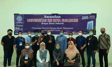 Melalui BSI Career Center Universitas BSI Sukabumi Gelar Sarasehan dengan DUDI